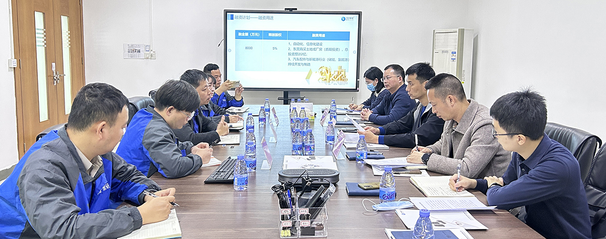 高埗鎮(zhèn)黨委副書記、鎮(zhèn)長謝偉良一行蒞臨貝洛新材走訪調(diào)研